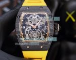 Swiss Replica Richard Mille RM17-01 Automatic Skeleton Watch Carbon Fiber